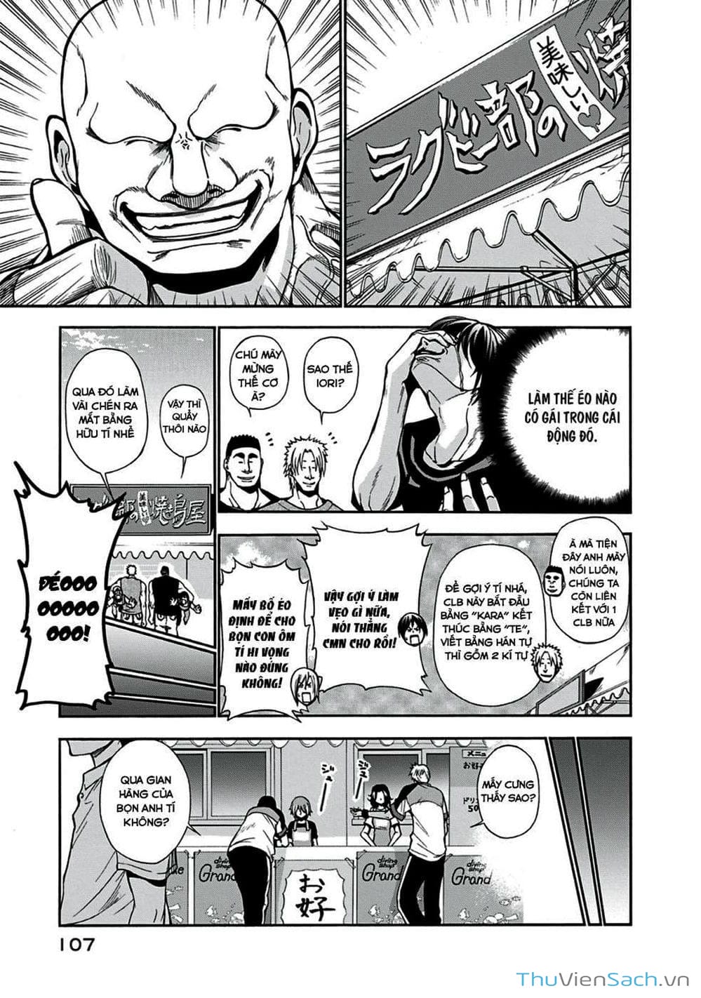 Truyện Tranh Cô Gái Thích Lặn - Grand Blue trang 3