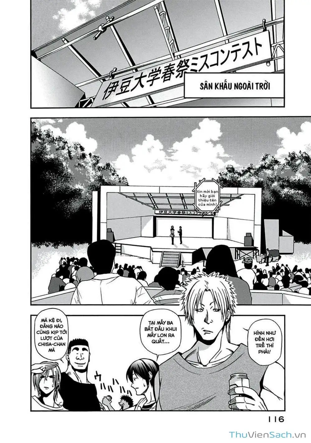 Truyện Tranh Cô Gái Thích Lặn - Grand Blue trang 3