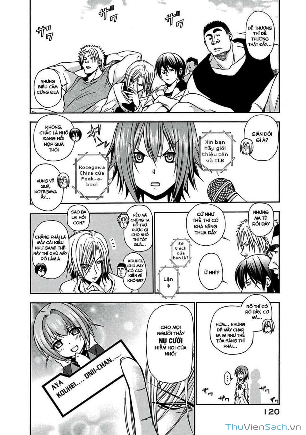 Truyện Tranh Cô Gái Thích Lặn - Grand Blue trang 3