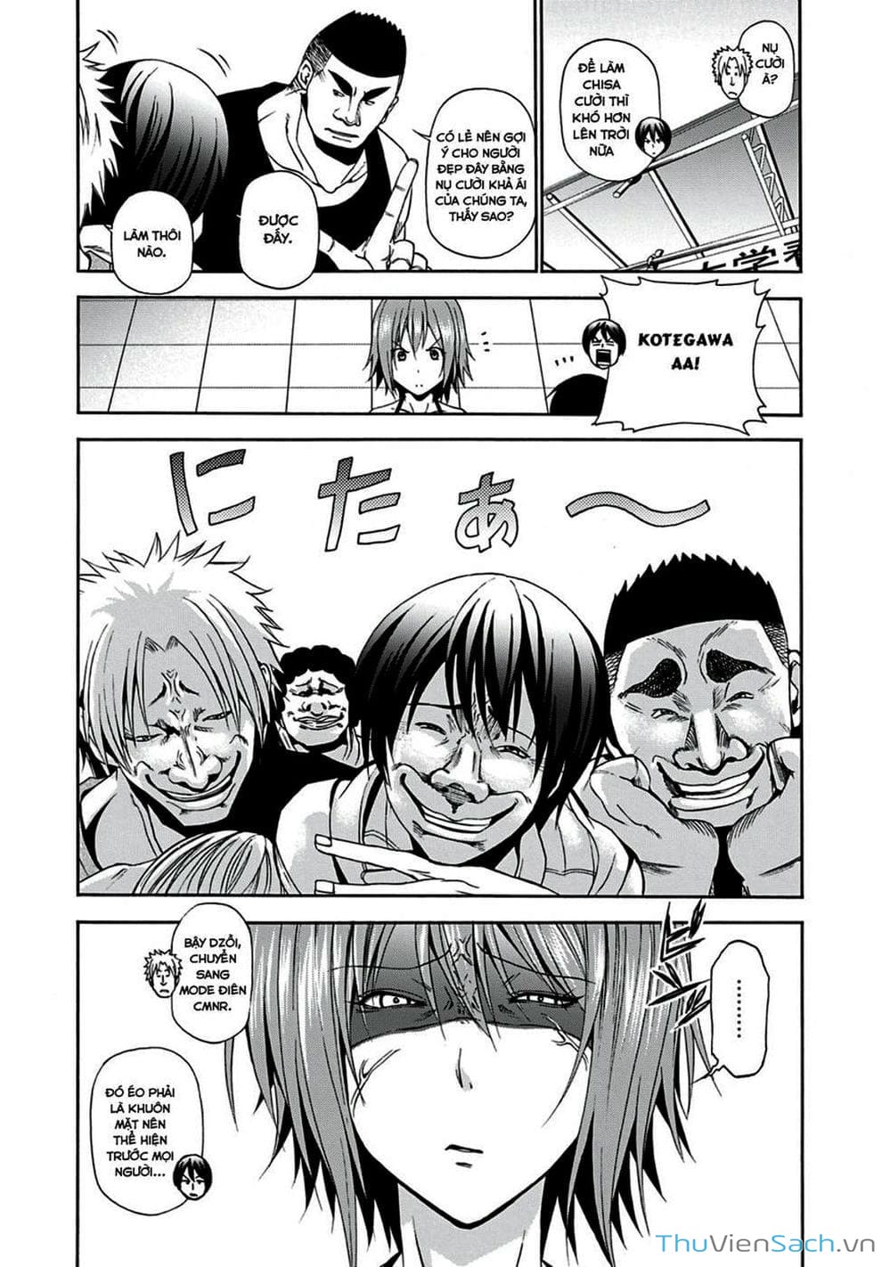 Truyện Tranh Cô Gái Thích Lặn - Grand Blue trang 3