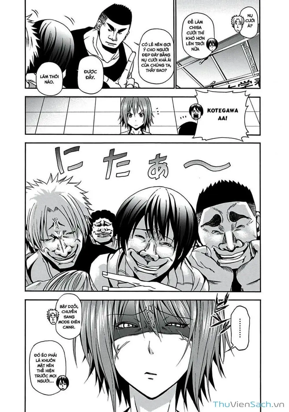 Truyện Tranh Cô Gái Thích Lặn - Grand Blue trang 3