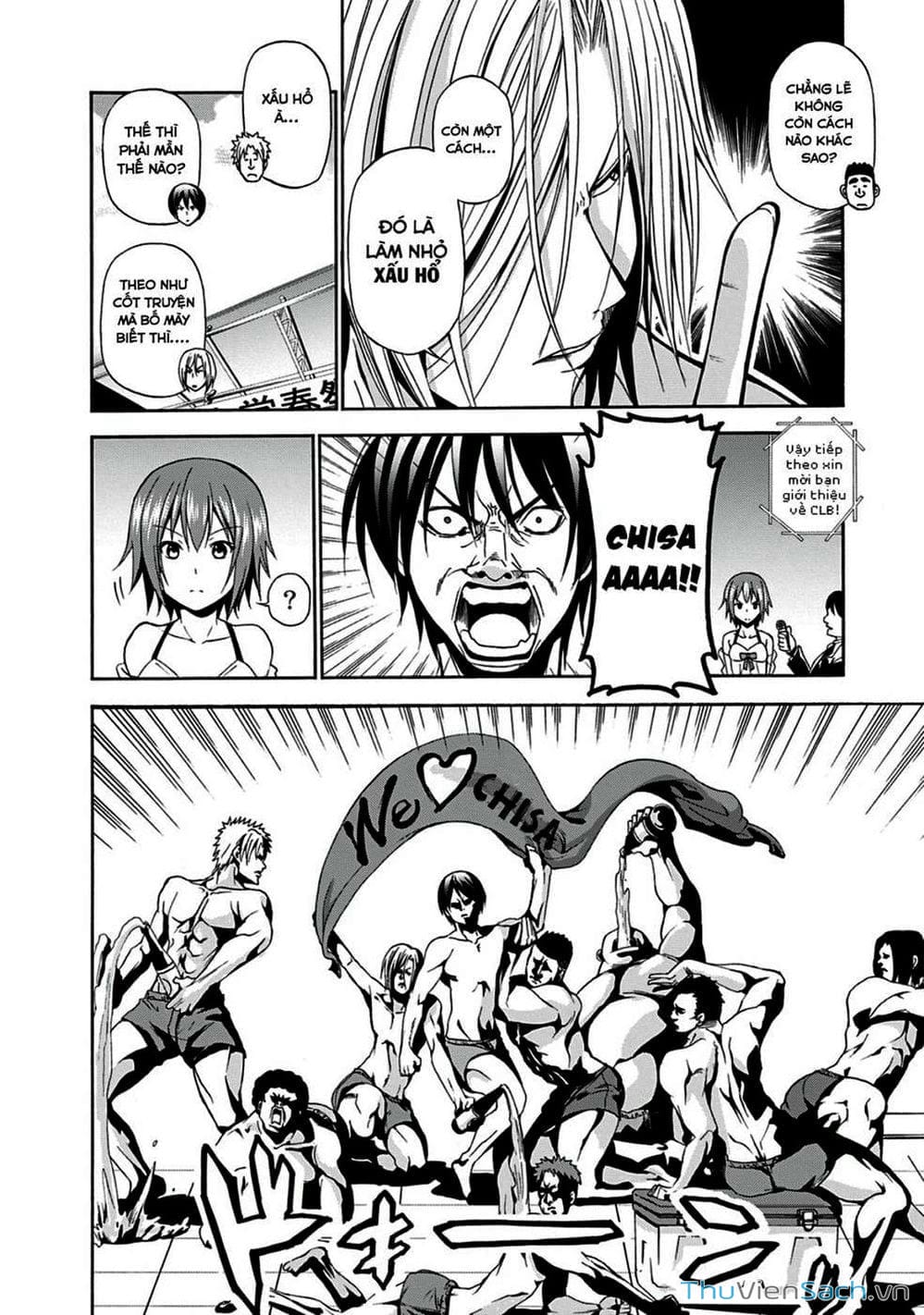 Truyện Tranh Cô Gái Thích Lặn - Grand Blue trang 3