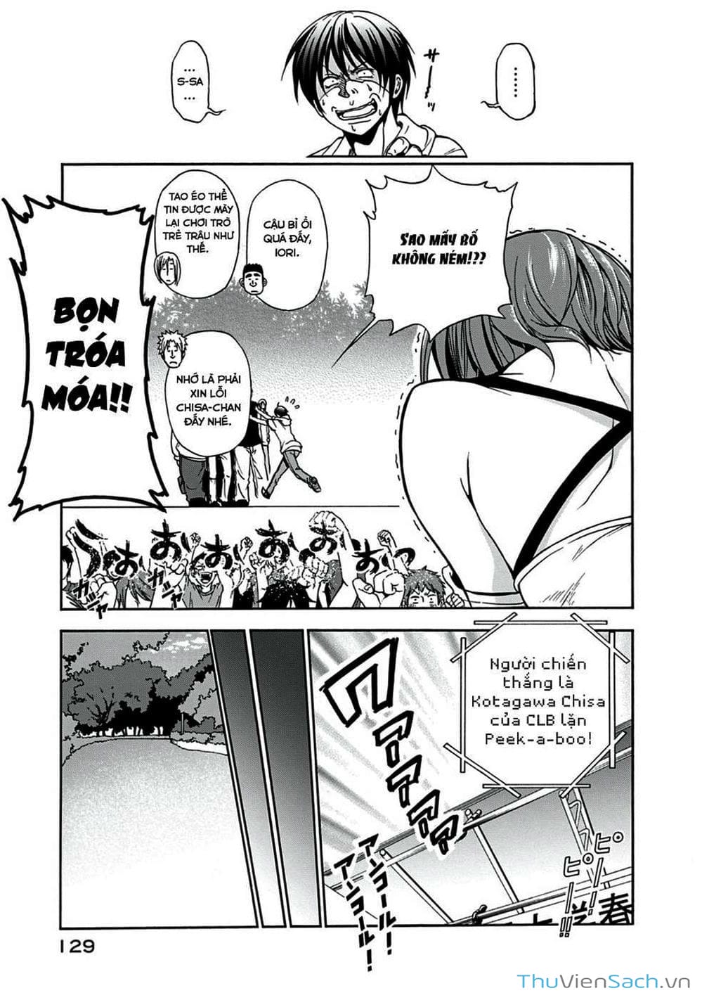 Truyện Tranh Cô Gái Thích Lặn - Grand Blue trang 3