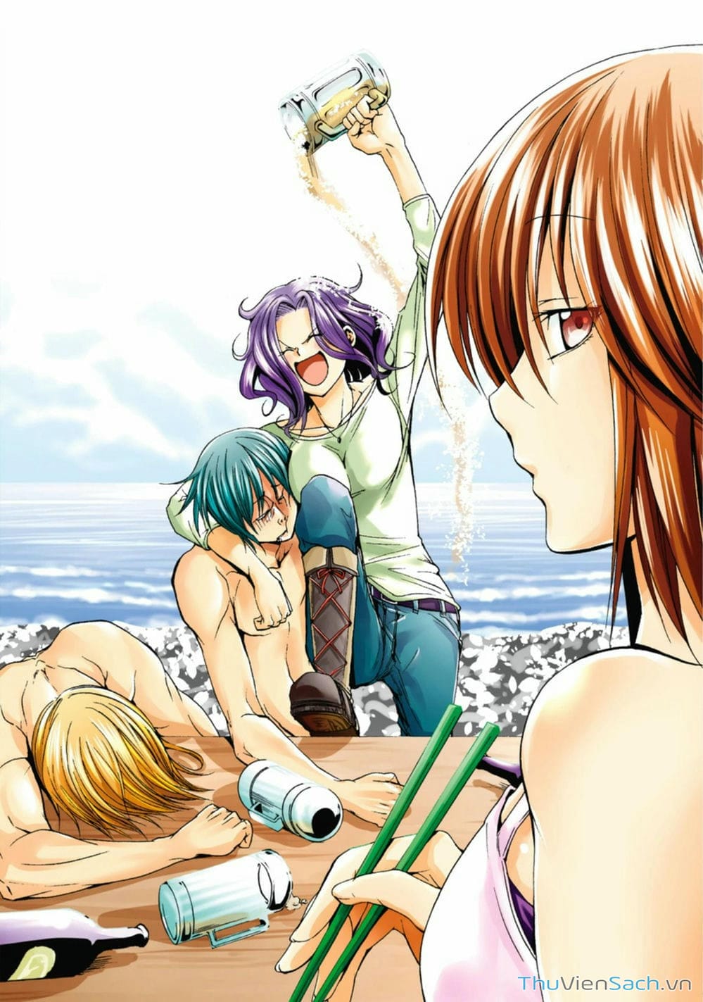 Truyện Tranh Cô Gái Thích Lặn - Grand Blue trang 3