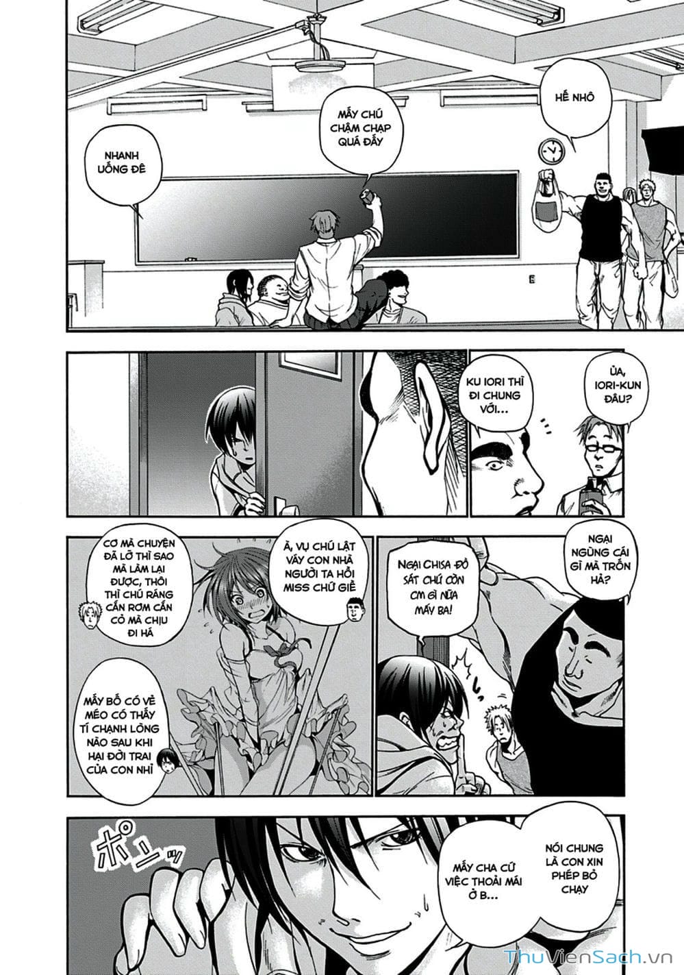 Truyện Tranh Cô Gái Thích Lặn - Grand Blue trang 3