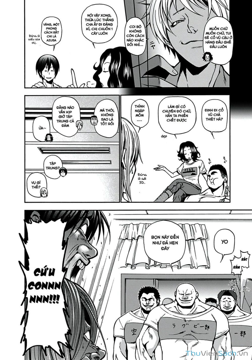 Truyện Tranh Cô Gái Thích Lặn - Grand Blue trang 3