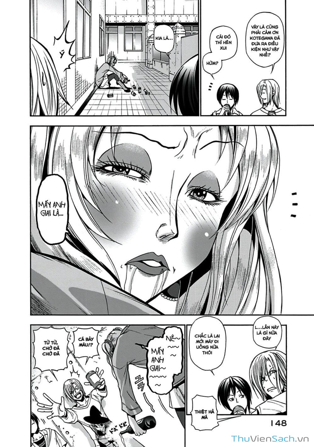 Truyện Tranh Cô Gái Thích Lặn - Grand Blue trang 3