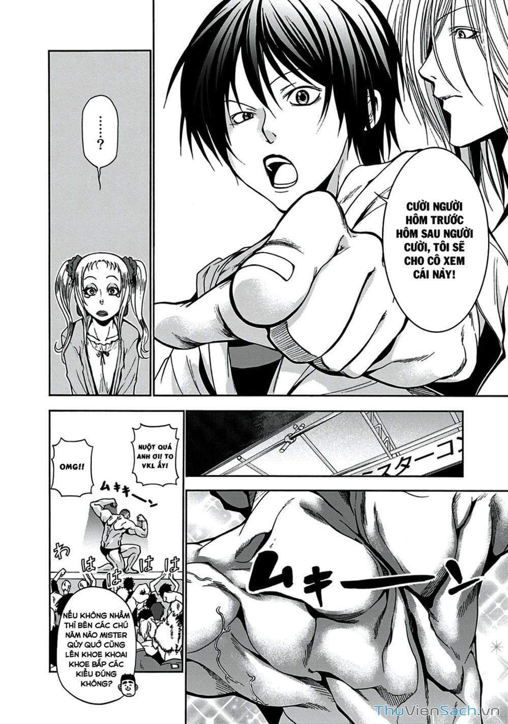 Truyện Tranh Cô Gái Thích Lặn - Grand Blue trang 3