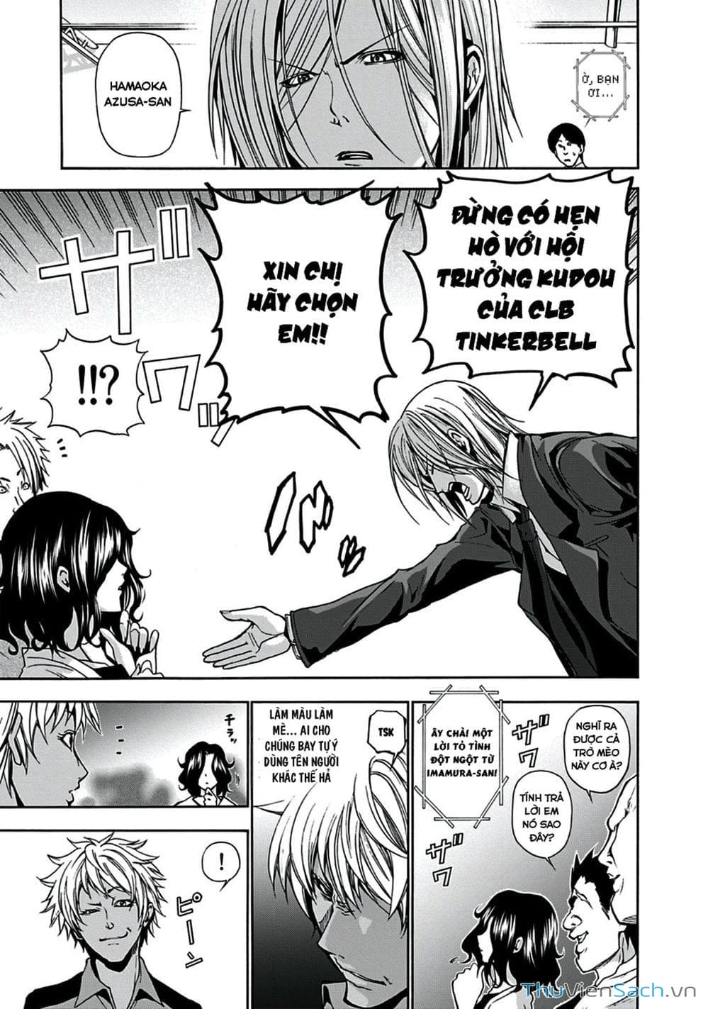 Truyện Tranh Cô Gái Thích Lặn - Grand Blue trang 3