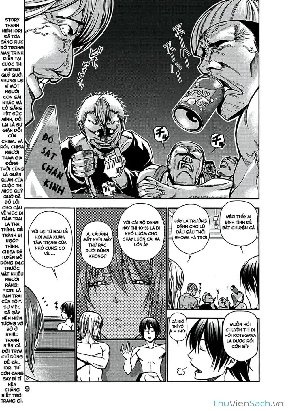 Truyện Tranh Cô Gái Thích Lặn - Grand Blue trang 3