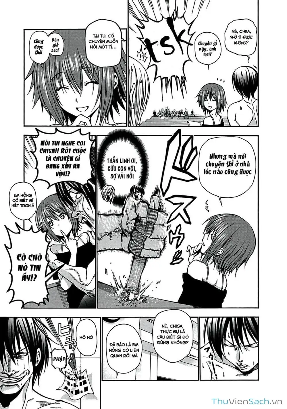 Truyện Tranh Cô Gái Thích Lặn - Grand Blue trang 3