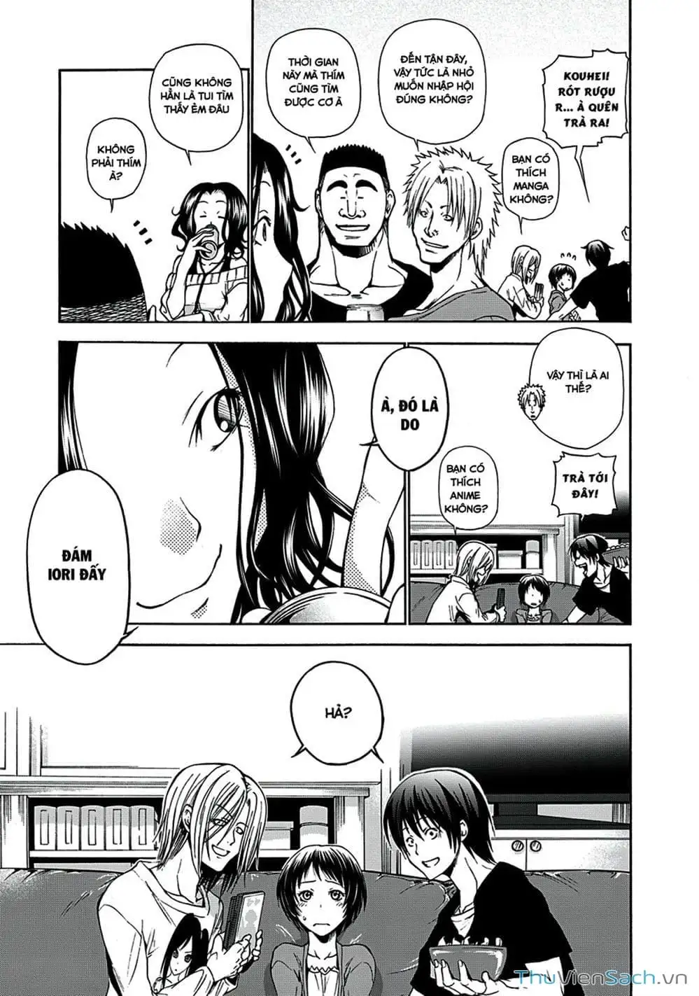 Truyện Tranh Cô Gái Thích Lặn - Grand Blue trang 3