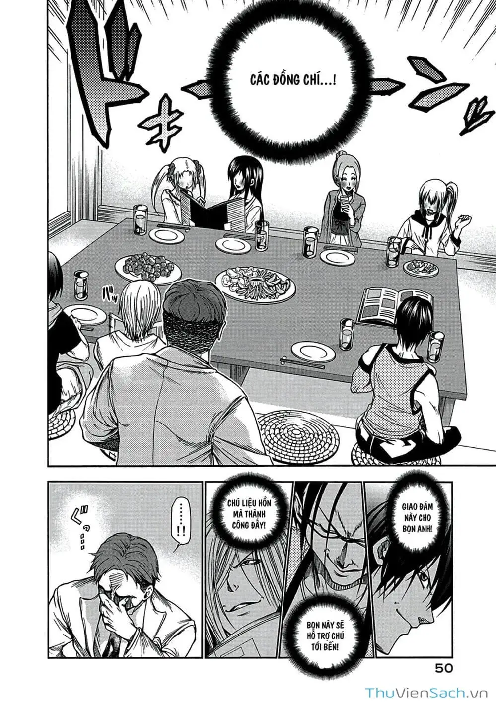 Truyện Tranh Cô Gái Thích Lặn - Grand Blue trang 3