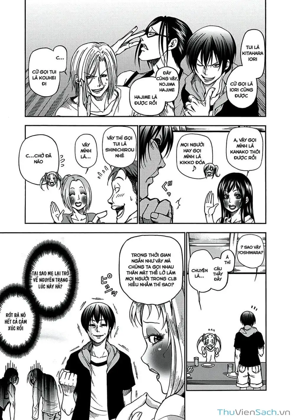 Truyện Tranh Cô Gái Thích Lặn - Grand Blue trang 3