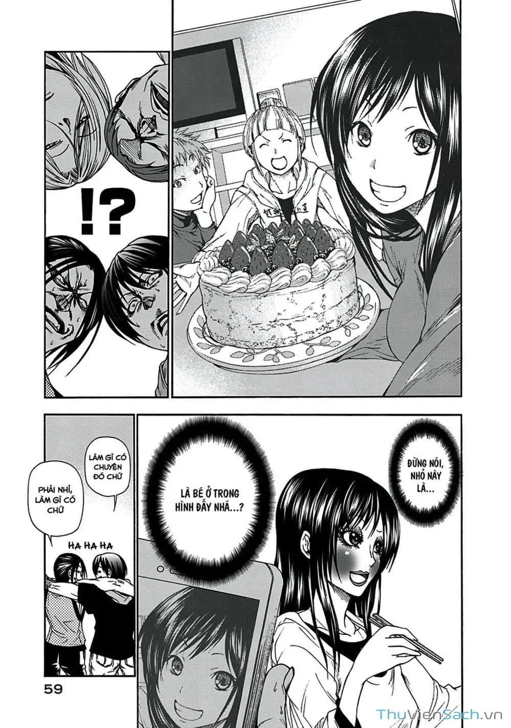 Truyện Tranh Cô Gái Thích Lặn - Grand Blue trang 3