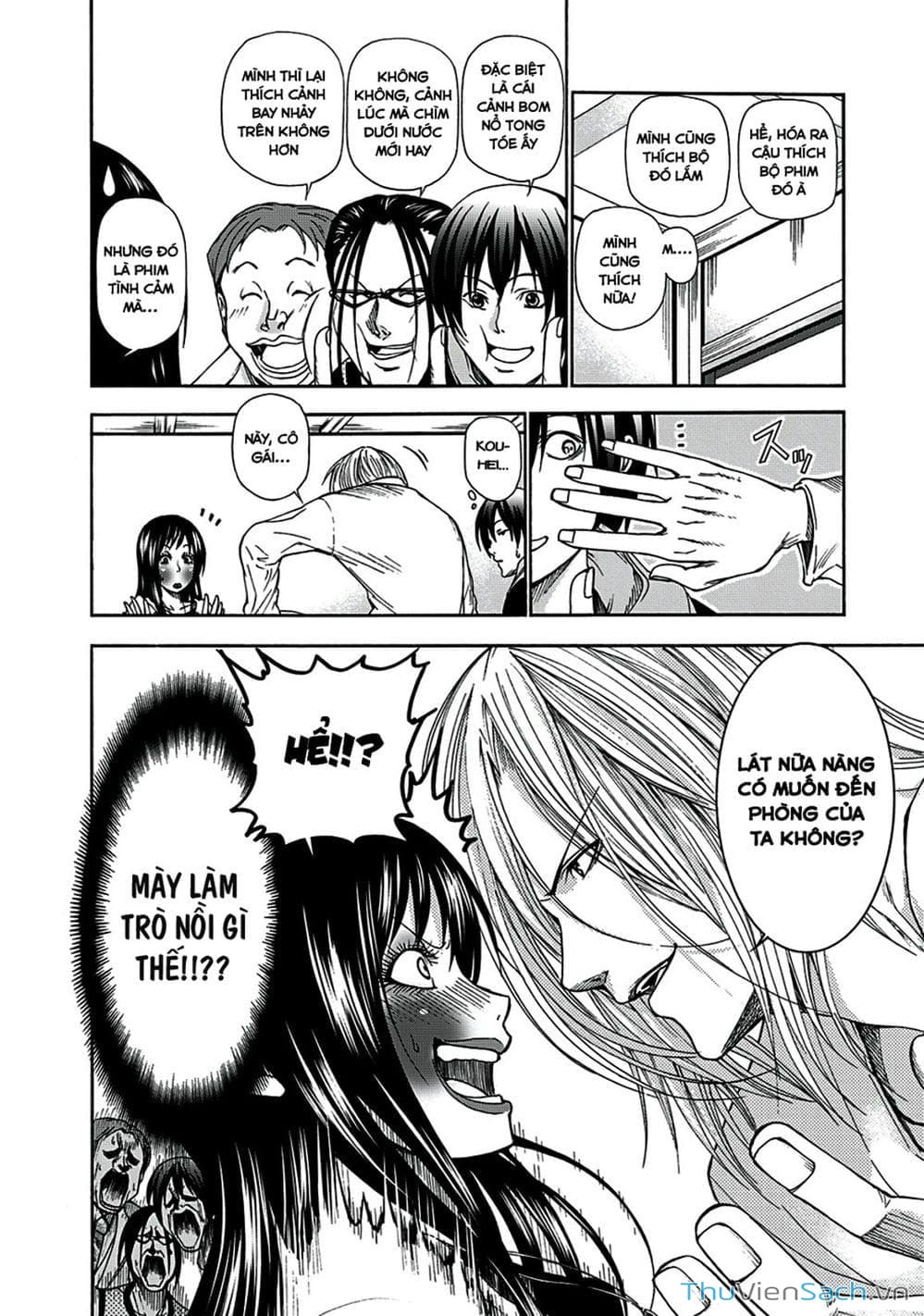 Truyện Tranh Cô Gái Thích Lặn - Grand Blue trang 3