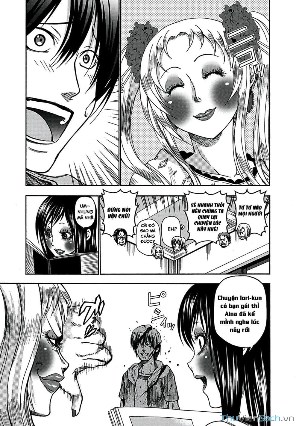 Truyện Tranh Cô Gái Thích Lặn - Grand Blue trang 3