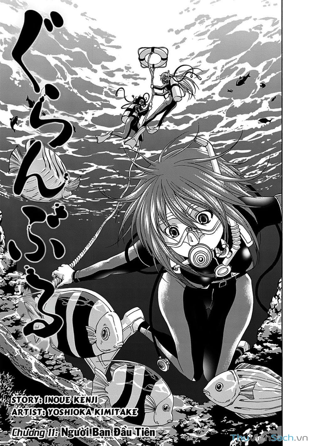 Truyện Tranh Cô Gái Thích Lặn - Grand Blue trang 3