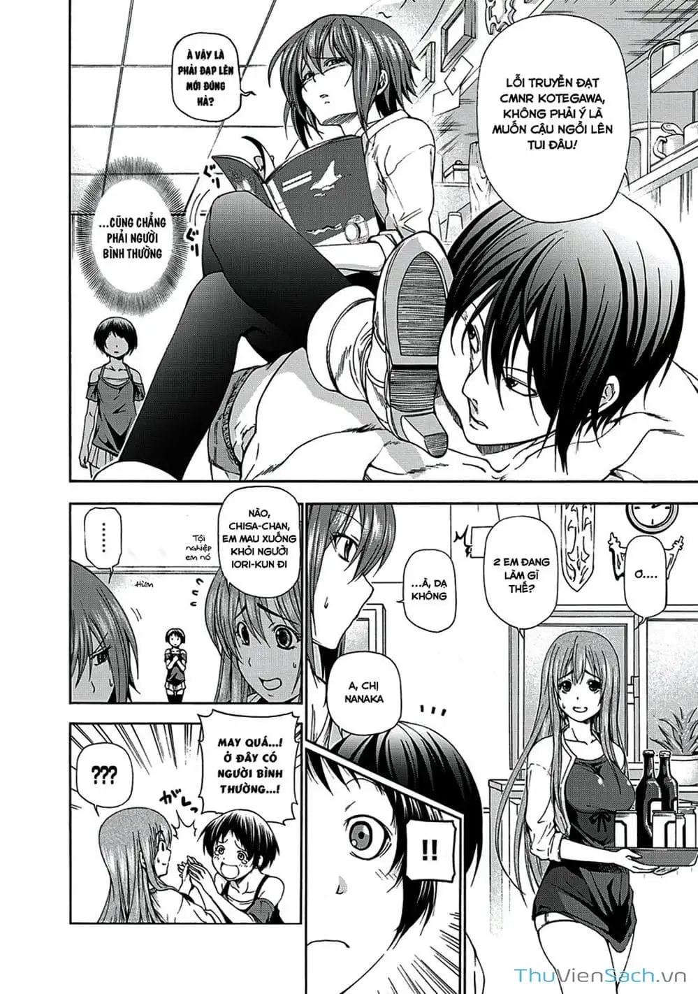 Truyện Tranh Cô Gái Thích Lặn - Grand Blue trang 3