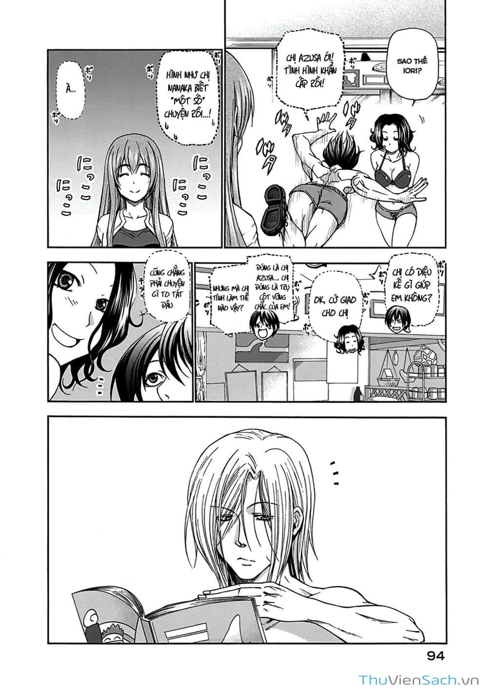 Truyện Tranh Cô Gái Thích Lặn - Grand Blue trang 3