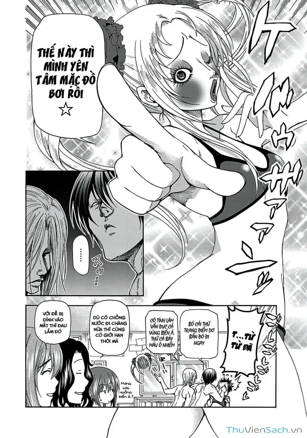 Truyện Tranh Cô Gái Thích Lặn - Grand Blue trang 3