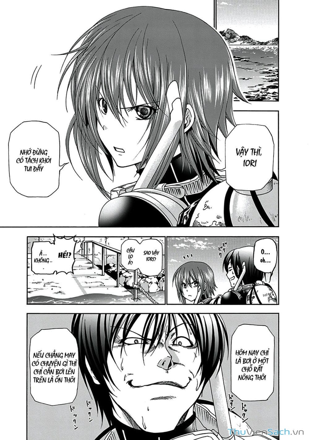 Truyện Tranh Cô Gái Thích Lặn - Grand Blue trang 3