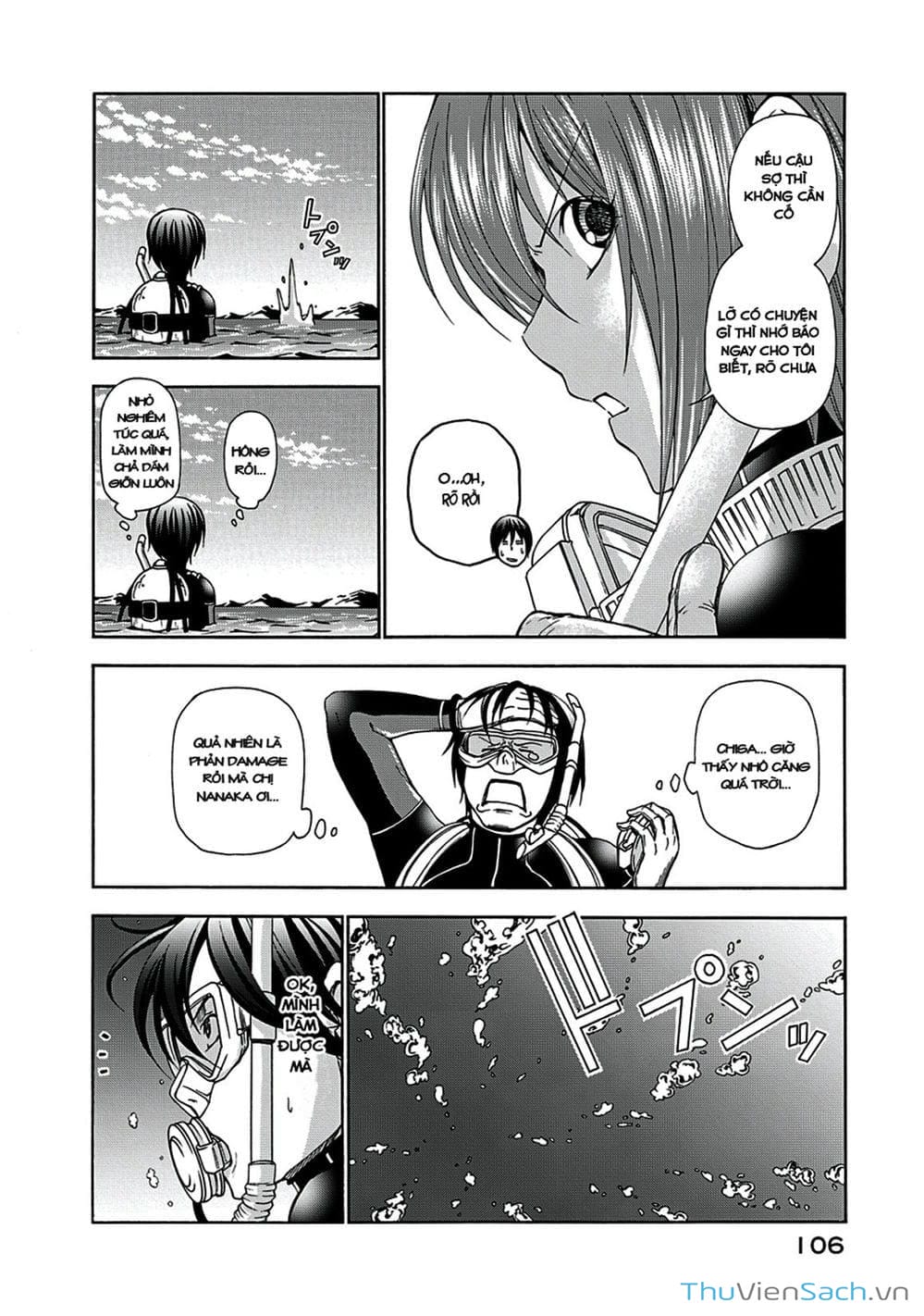 Truyện Tranh Cô Gái Thích Lặn - Grand Blue trang 3