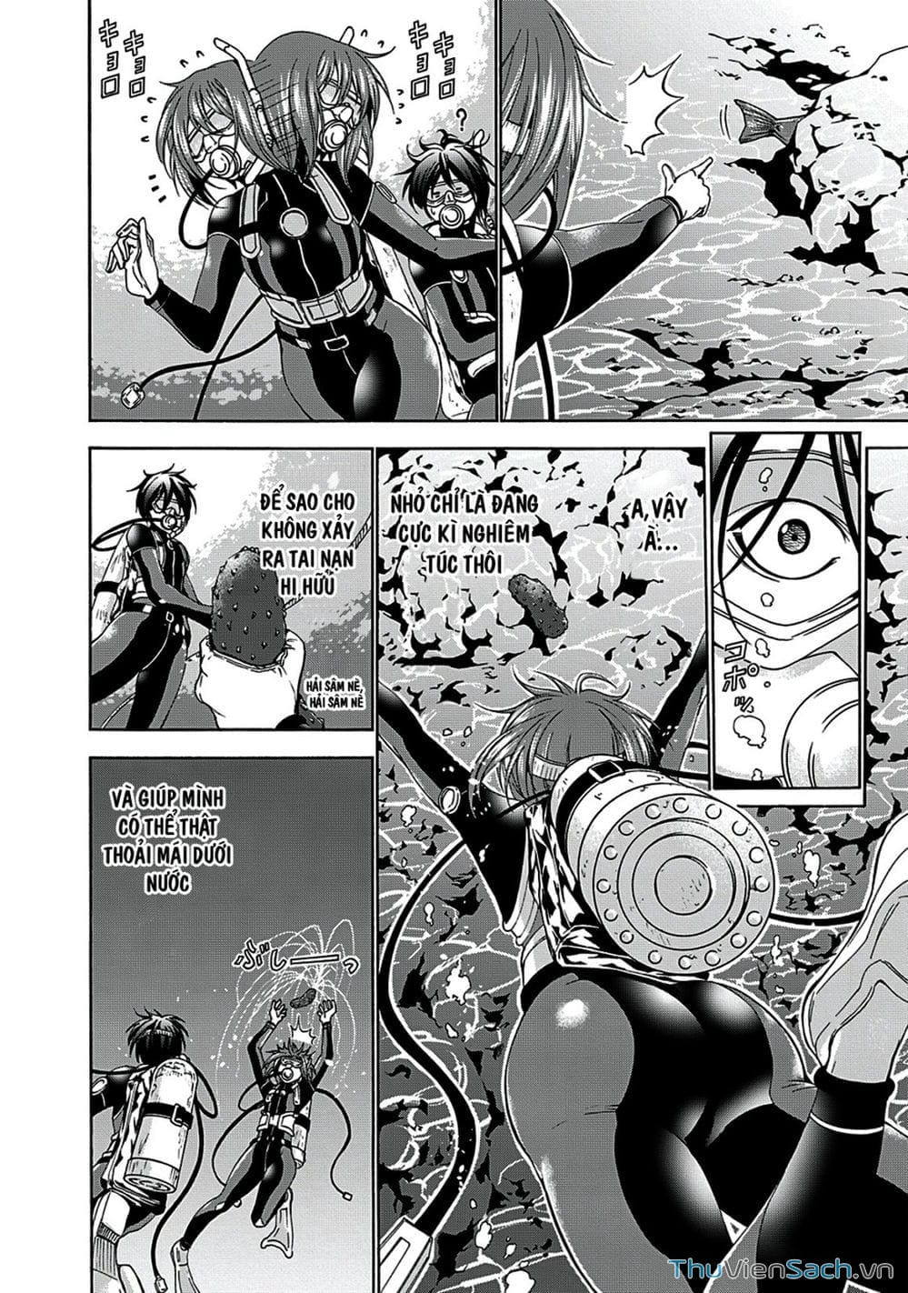 Truyện Tranh Cô Gái Thích Lặn - Grand Blue trang 3