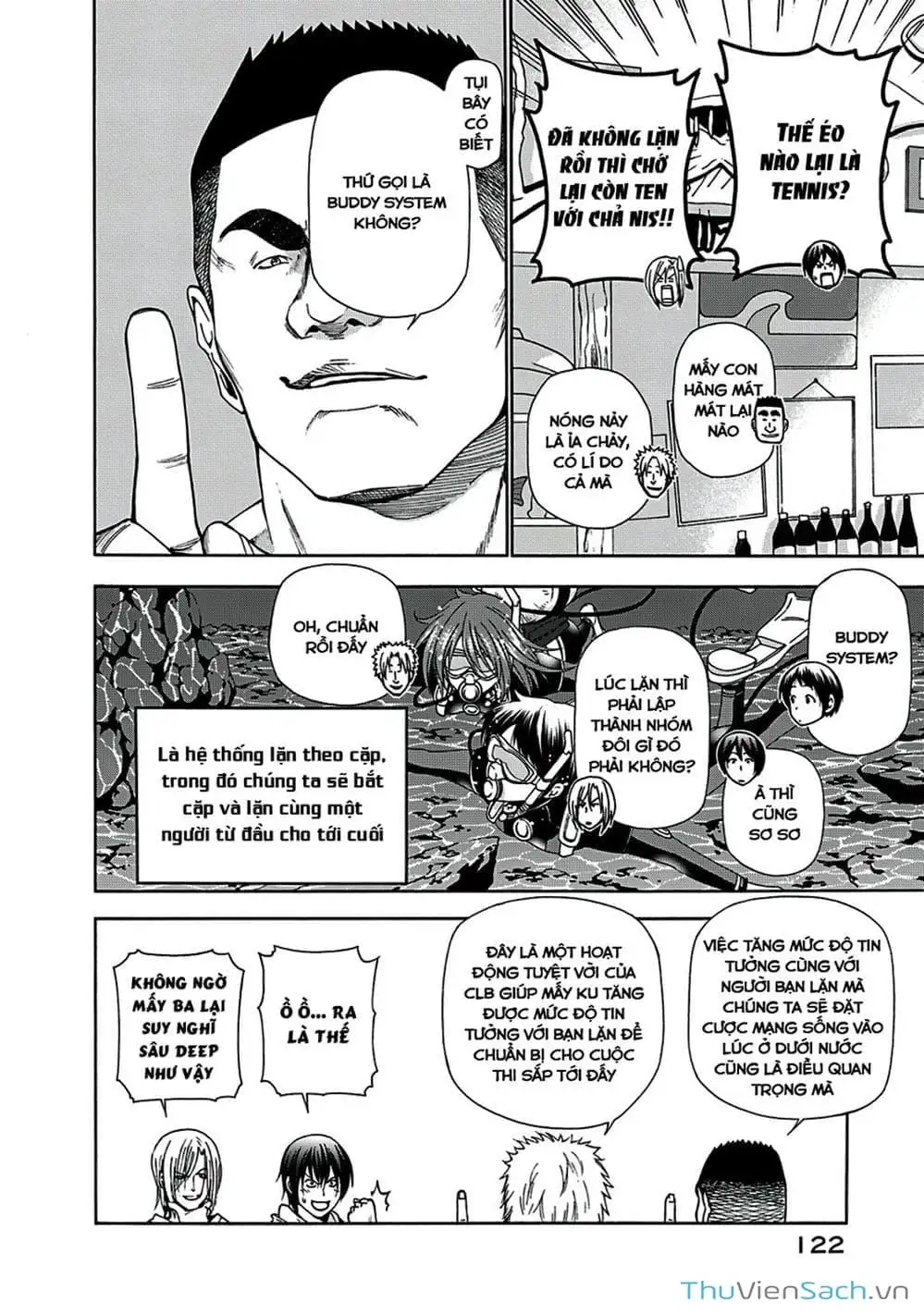 Truyện Tranh Cô Gái Thích Lặn - Grand Blue trang 3