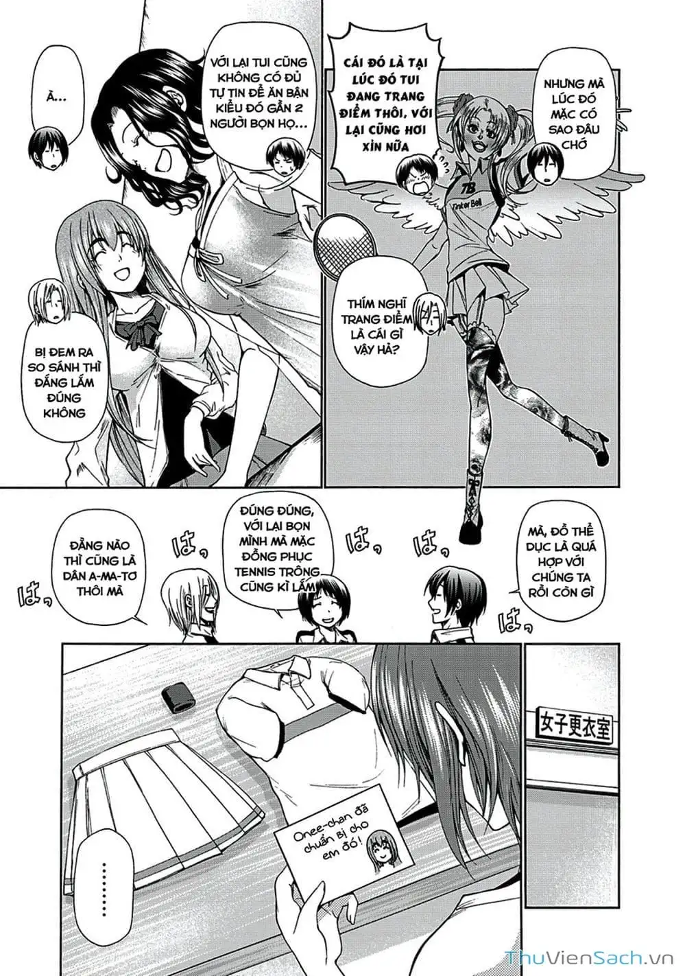 Truyện Tranh Cô Gái Thích Lặn - Grand Blue trang 3