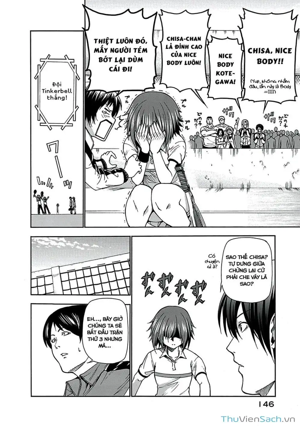 Truyện Tranh Cô Gái Thích Lặn - Grand Blue trang 3