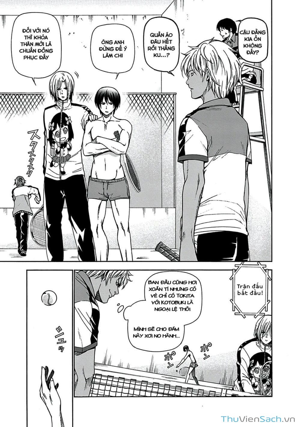 Truyện Tranh Cô Gái Thích Lặn - Grand Blue trang 3