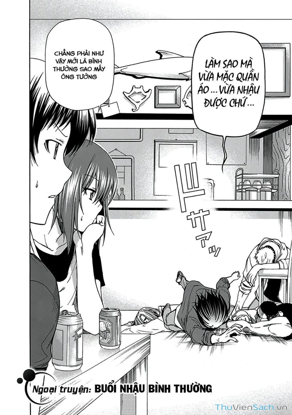 Truyện Tranh Cô Gái Thích Lặn - Grand Blue trang 3