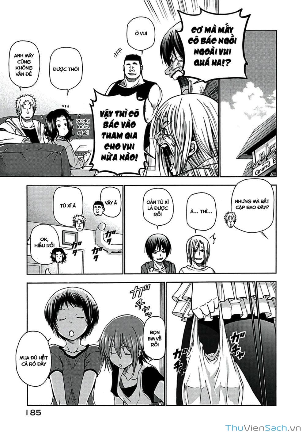 Truyện Tranh Cô Gái Thích Lặn - Grand Blue trang 3