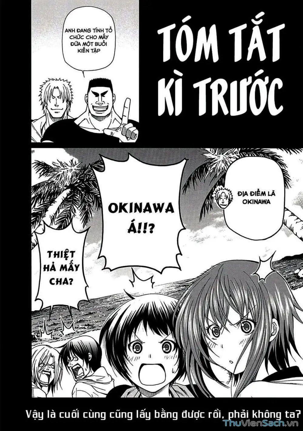 Truyện Tranh Cô Gái Thích Lặn - Grand Blue trang 3