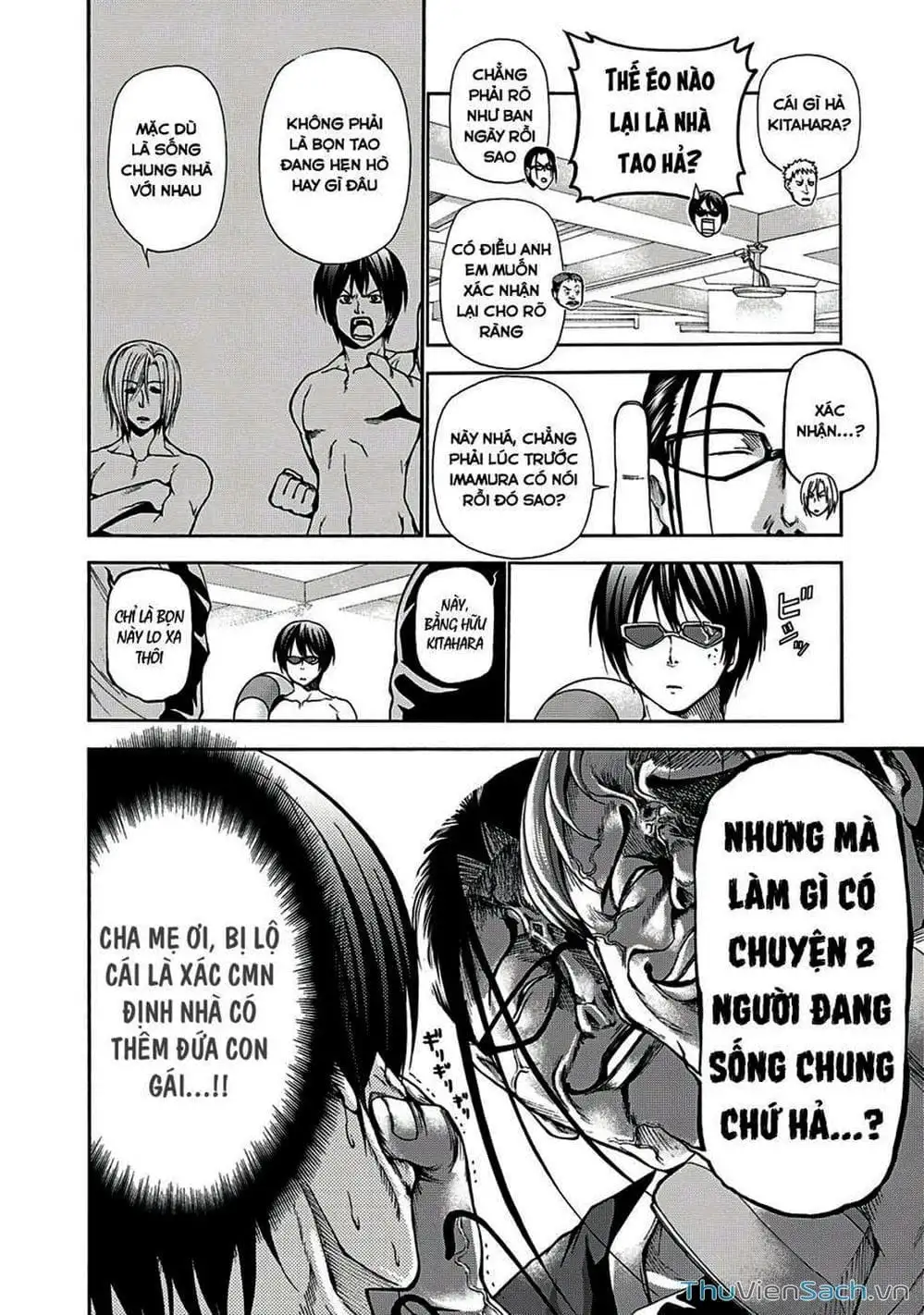 Truyện Tranh Cô Gái Thích Lặn - Grand Blue trang 3