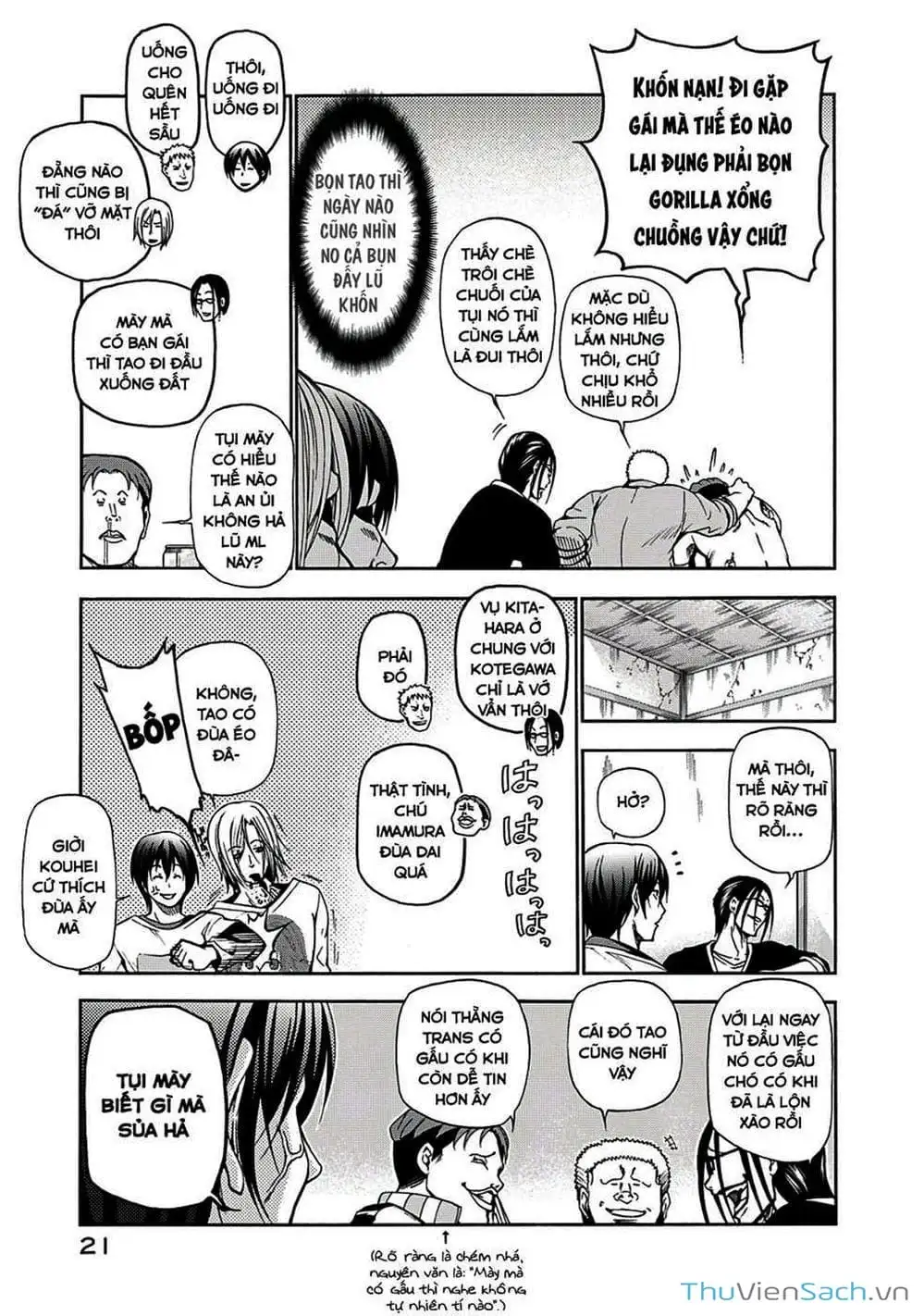 Truyện Tranh Cô Gái Thích Lặn - Grand Blue trang 3