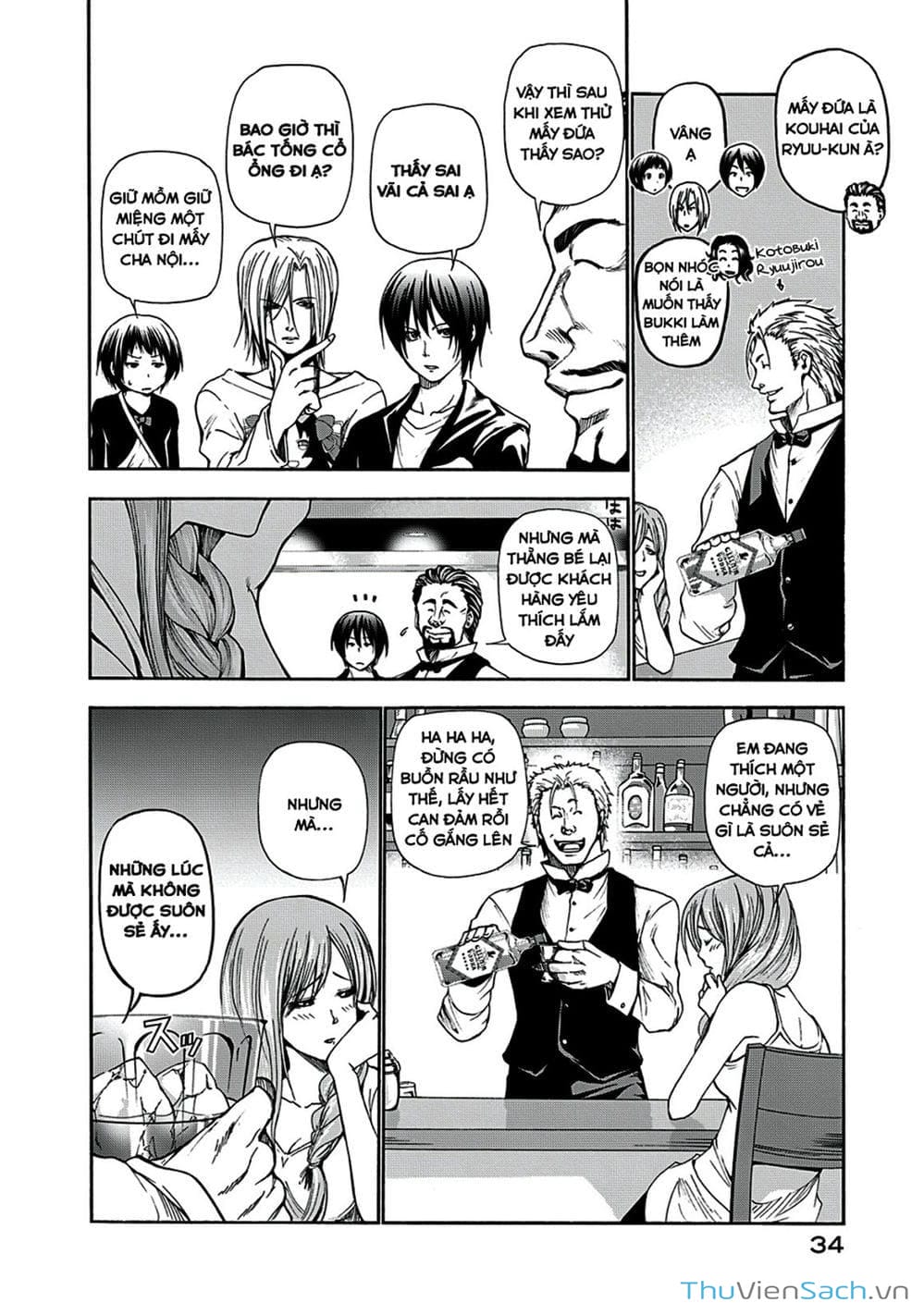 Truyện Tranh Cô Gái Thích Lặn - Grand Blue trang 3