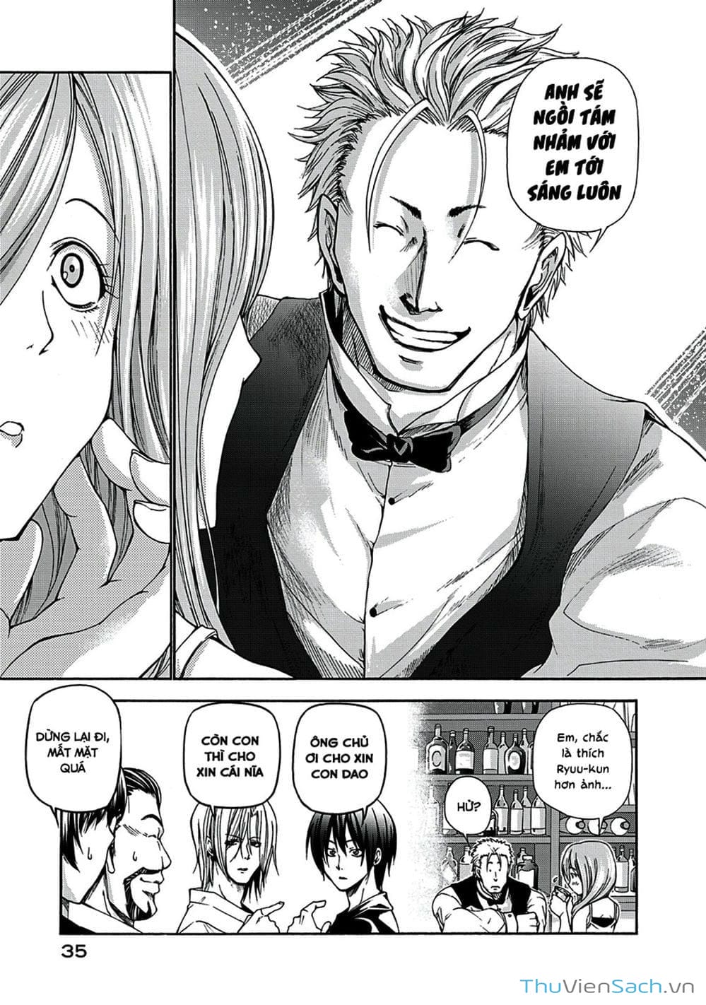 Truyện Tranh Cô Gái Thích Lặn - Grand Blue trang 3