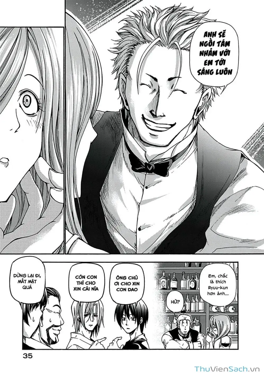 Truyện Tranh Cô Gái Thích Lặn - Grand Blue trang 3