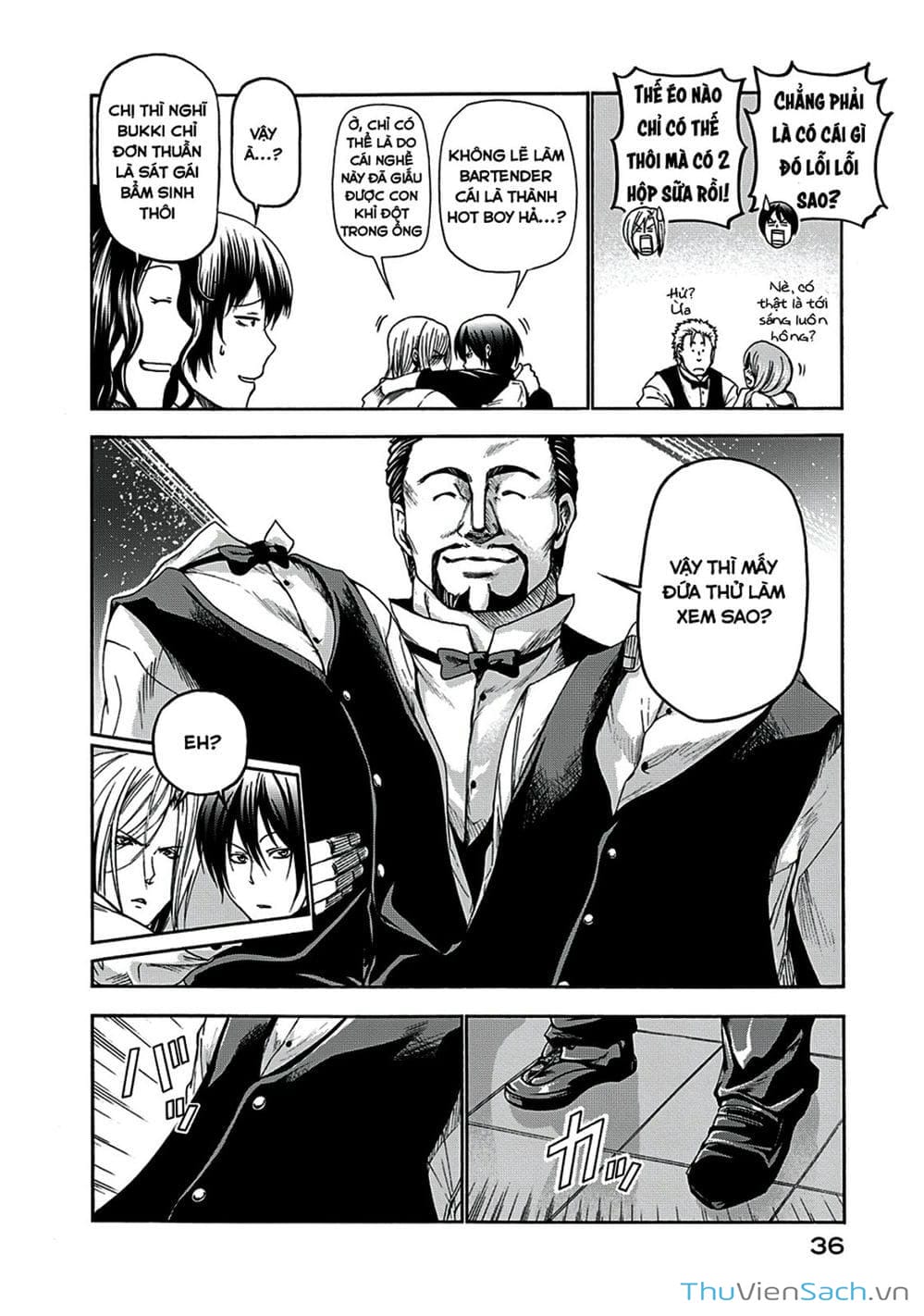 Truyện Tranh Cô Gái Thích Lặn - Grand Blue trang 3