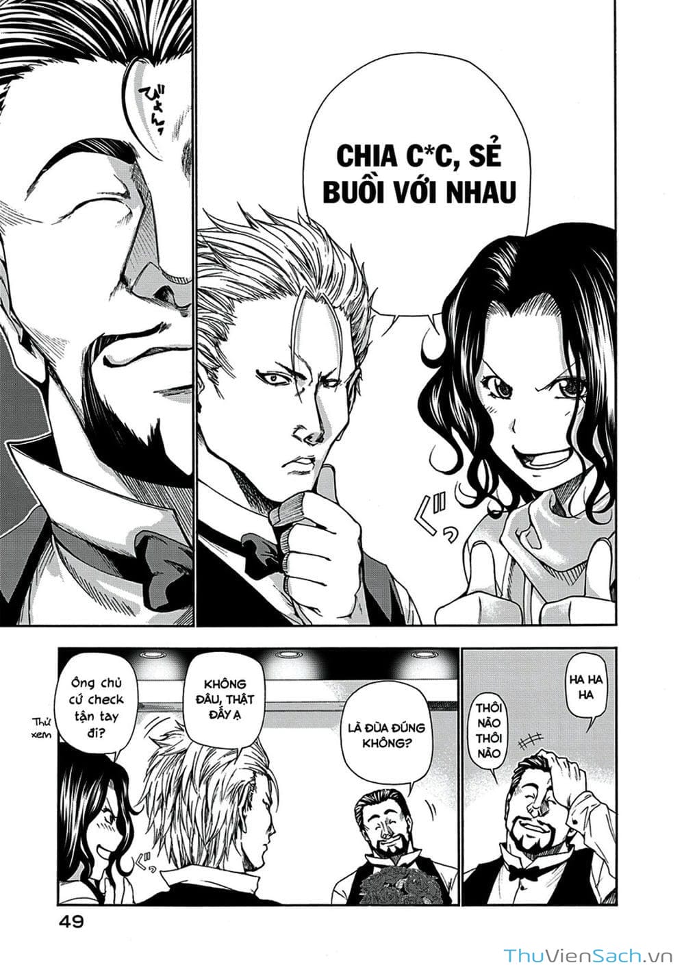 Truyện Tranh Cô Gái Thích Lặn - Grand Blue trang 3