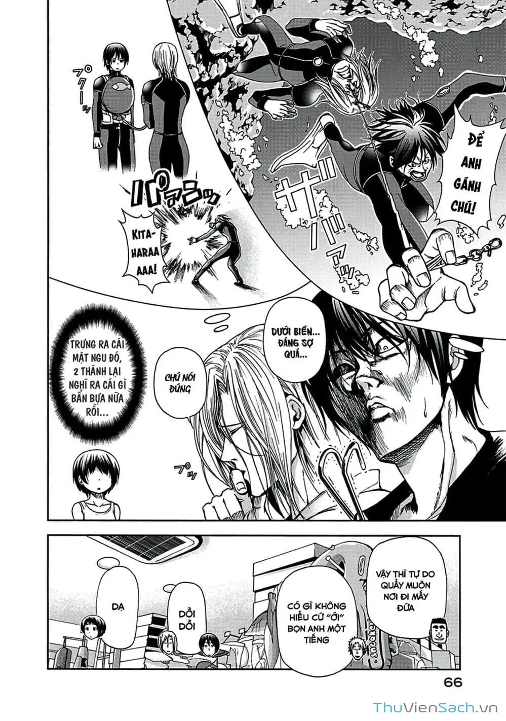 Truyện Tranh Cô Gái Thích Lặn - Grand Blue trang 3