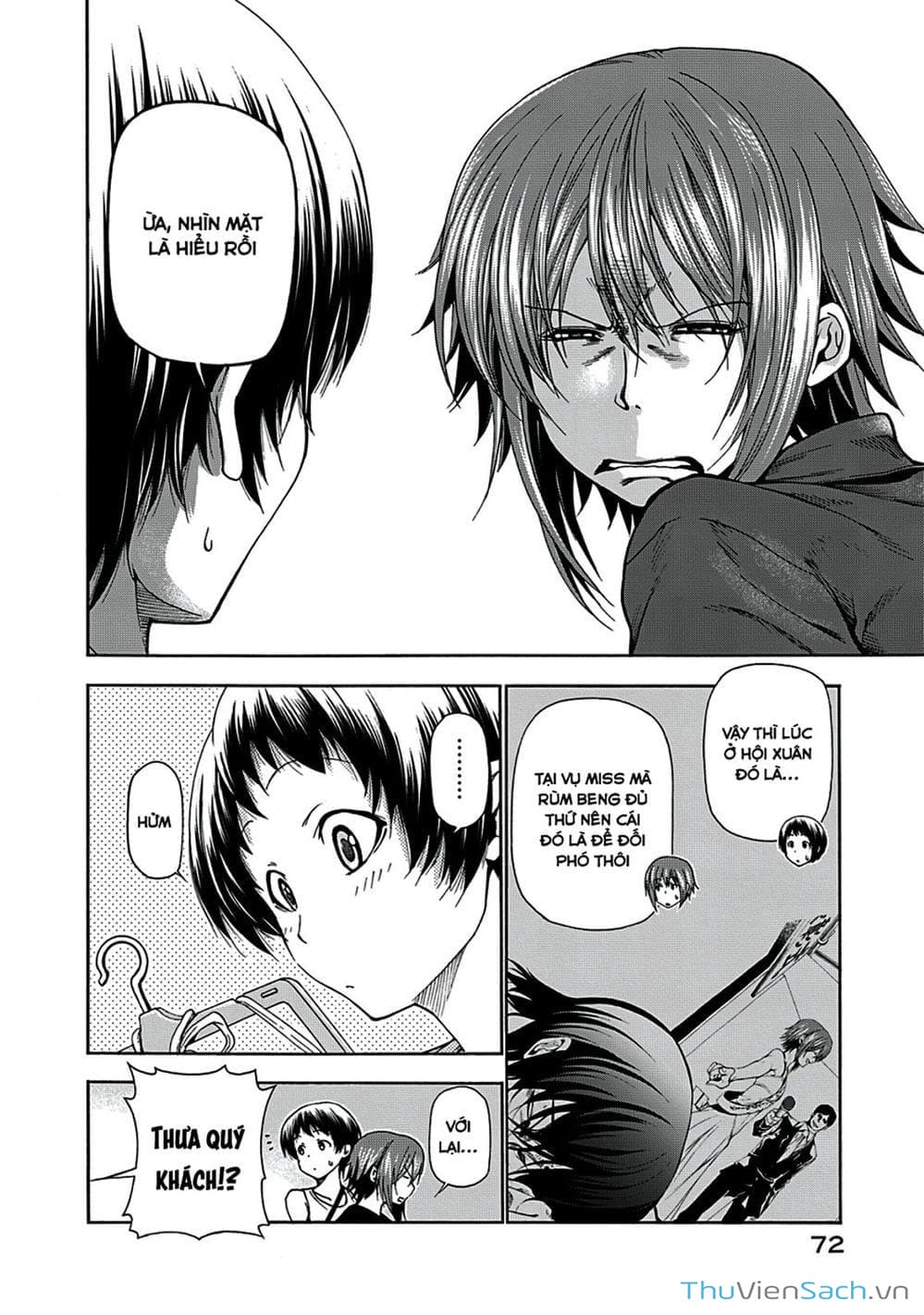 Truyện Tranh Cô Gái Thích Lặn - Grand Blue trang 3