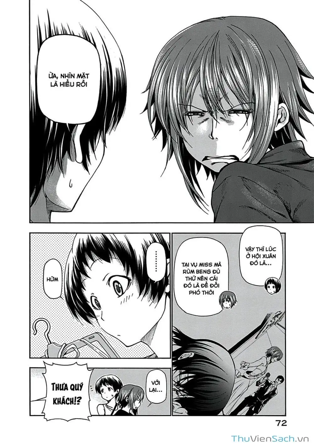 Truyện Tranh Cô Gái Thích Lặn - Grand Blue trang 3