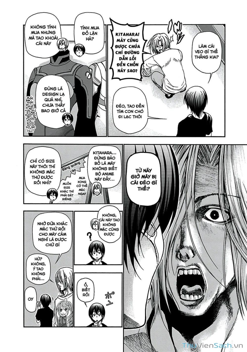 Truyện Tranh Cô Gái Thích Lặn - Grand Blue trang 3