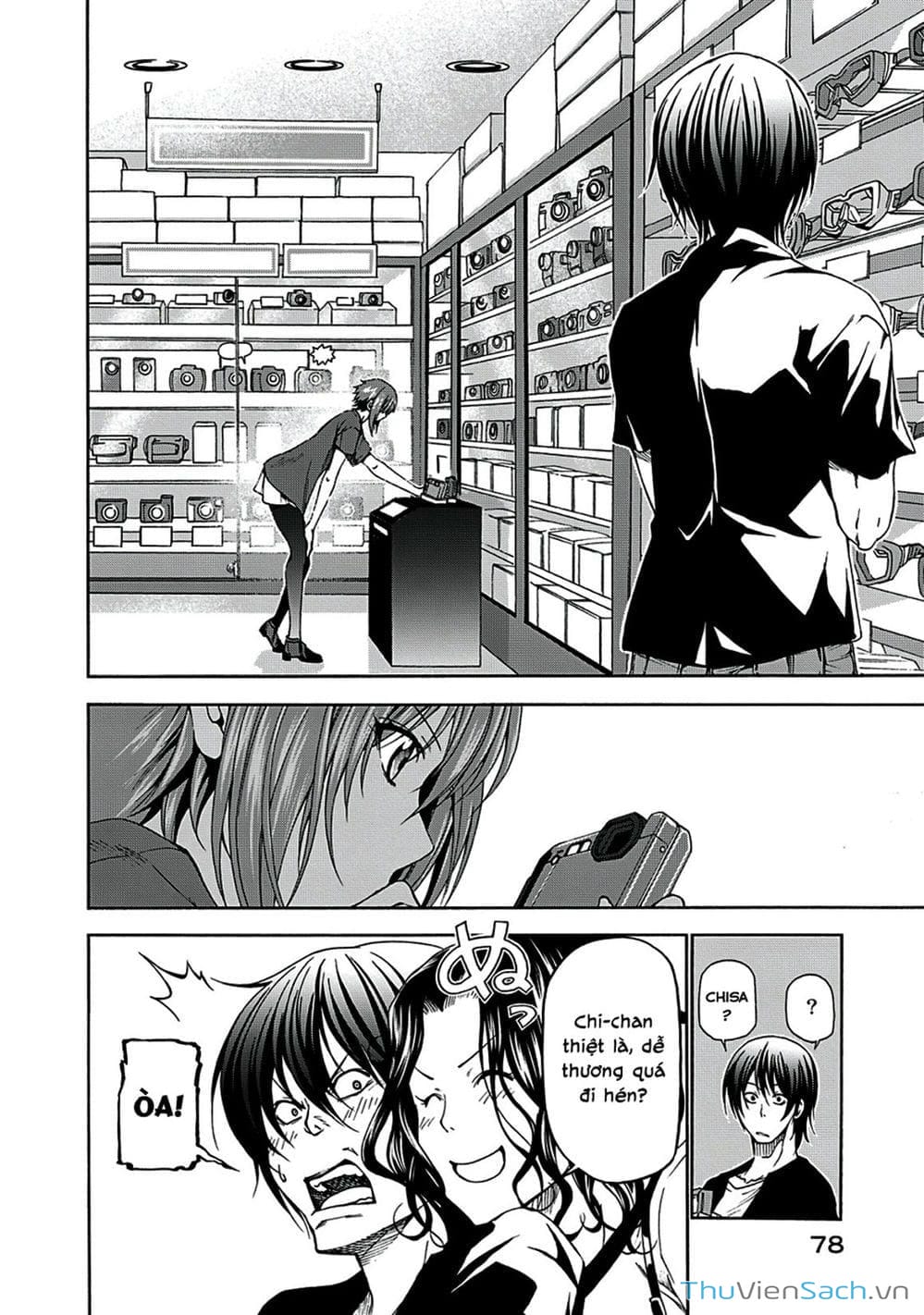 Truyện Tranh Cô Gái Thích Lặn - Grand Blue trang 3