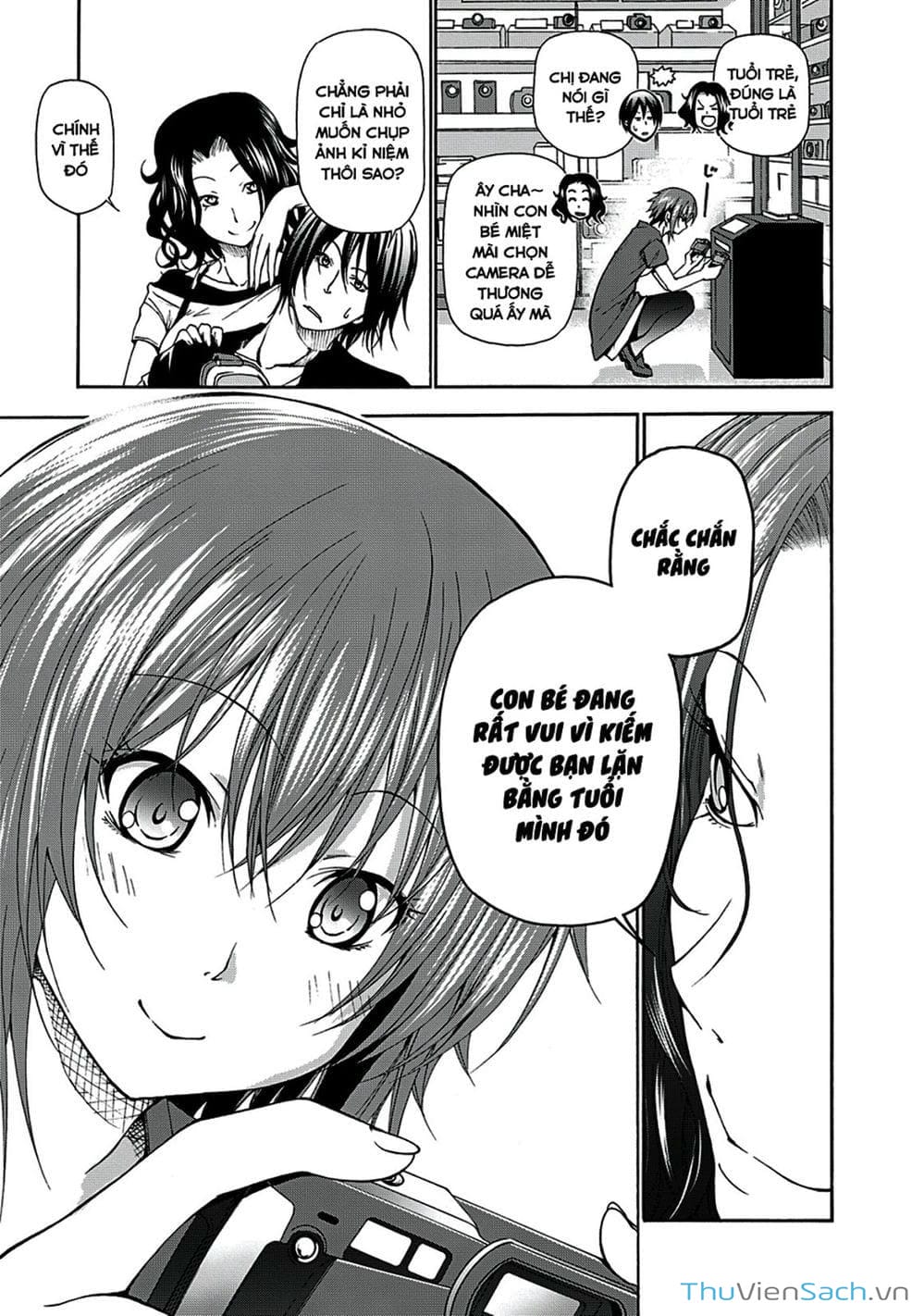 Truyện Tranh Cô Gái Thích Lặn - Grand Blue trang 3