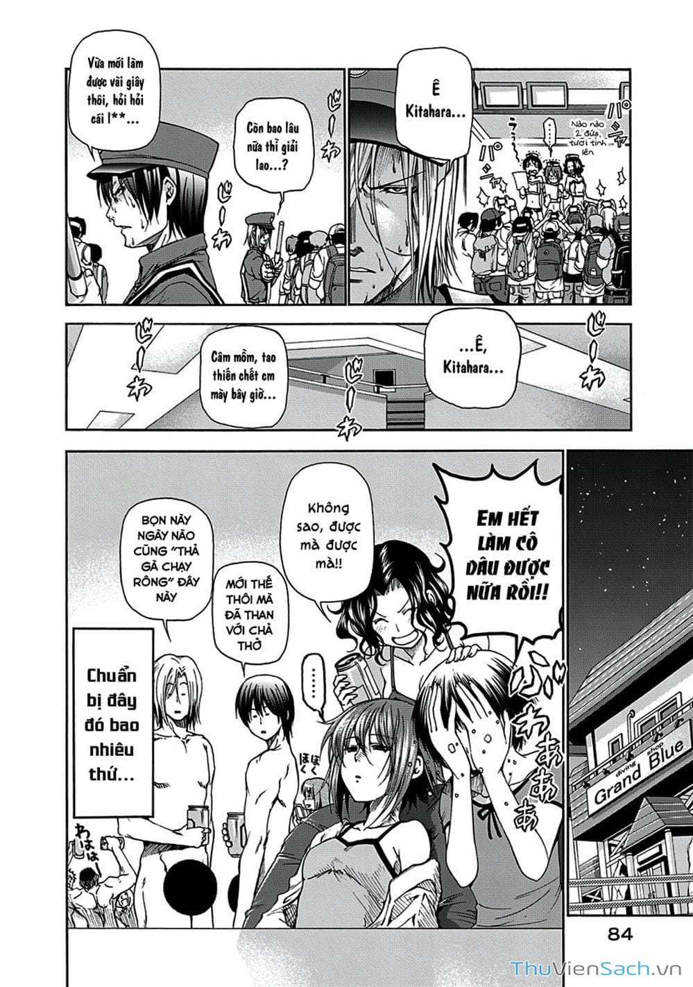 Truyện Tranh Cô Gái Thích Lặn - Grand Blue trang 3