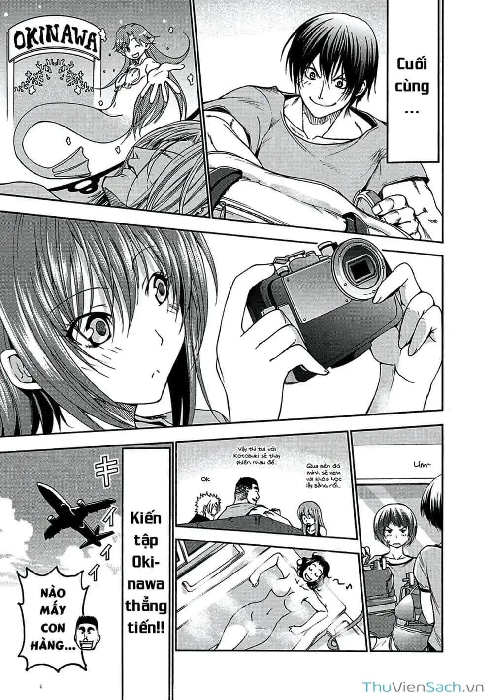 Truyện Tranh Cô Gái Thích Lặn - Grand Blue trang 3